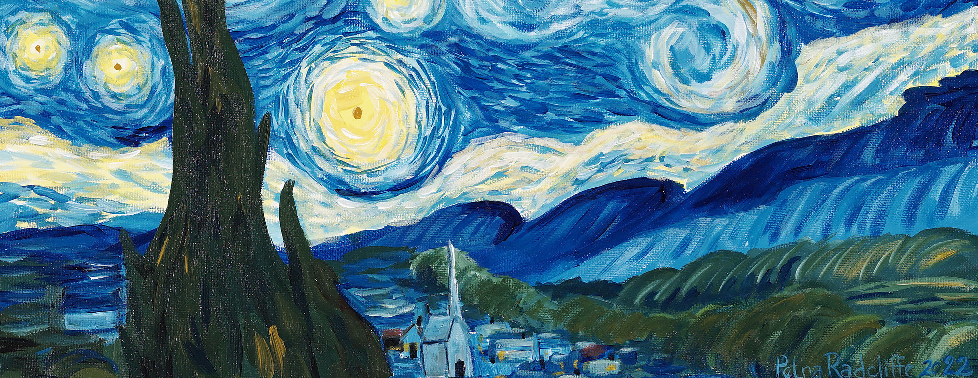 Paint 'N Sip in Oils – Starry Night